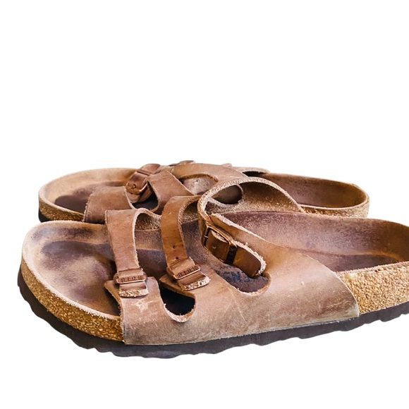 Birkenstock Florida Three-Strap Sandals 38 - Picture 5 of 9
